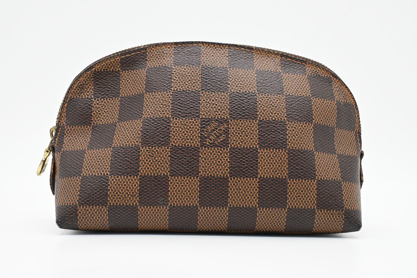Louis Vuitton Pochette Cosmetique in Damier Ebene Canvas