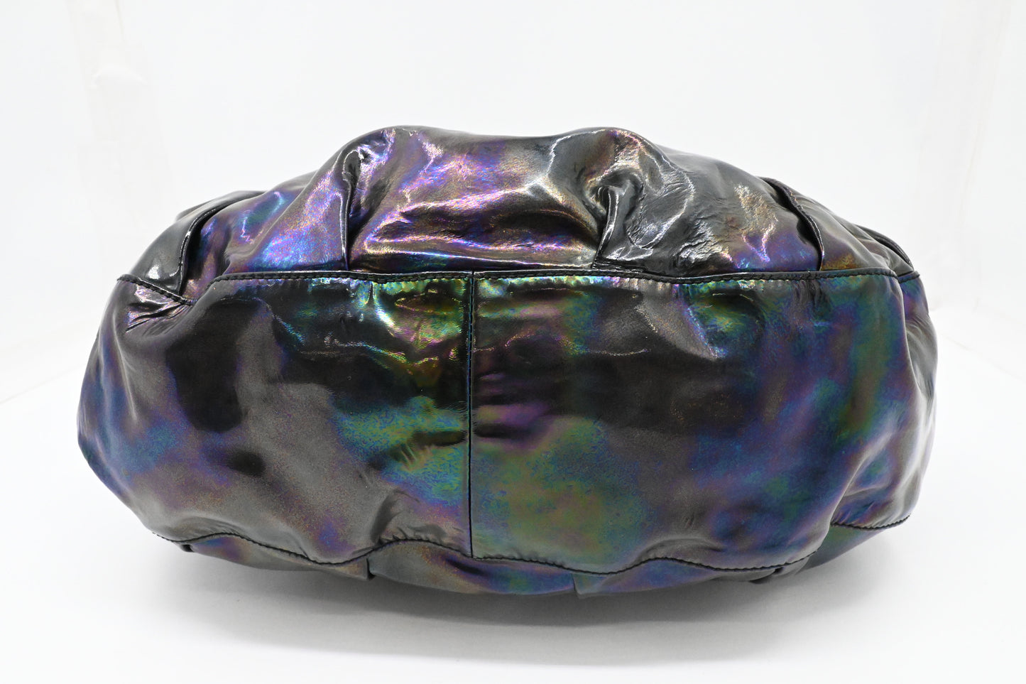 Gucci Iconbit Hobo Bag in Iridescent Patent Leather