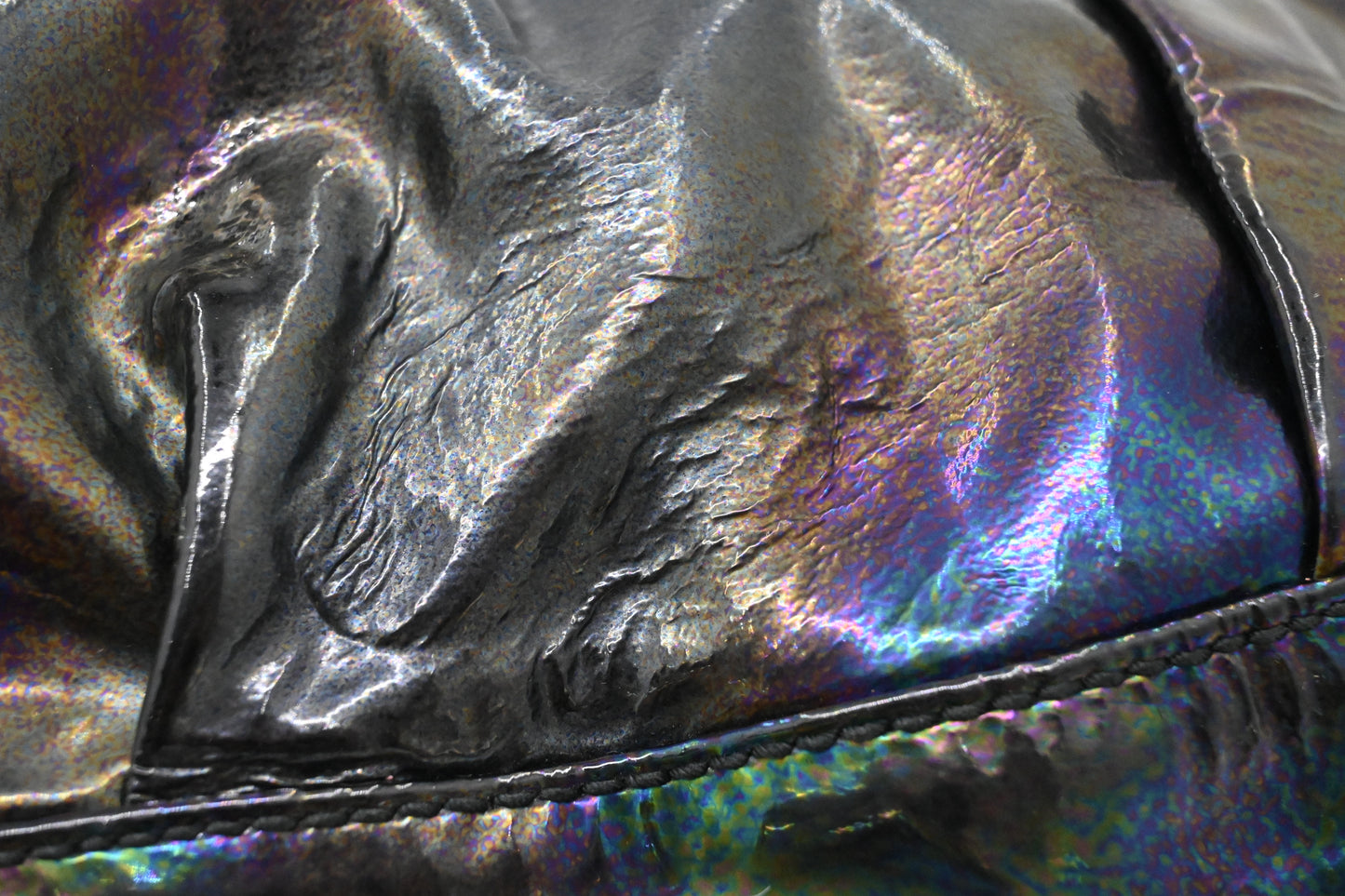 Gucci Iconbit Hobo Bag in Iridescent Patent Leather