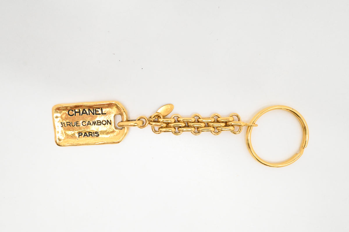 Chanel Tag Key Charm