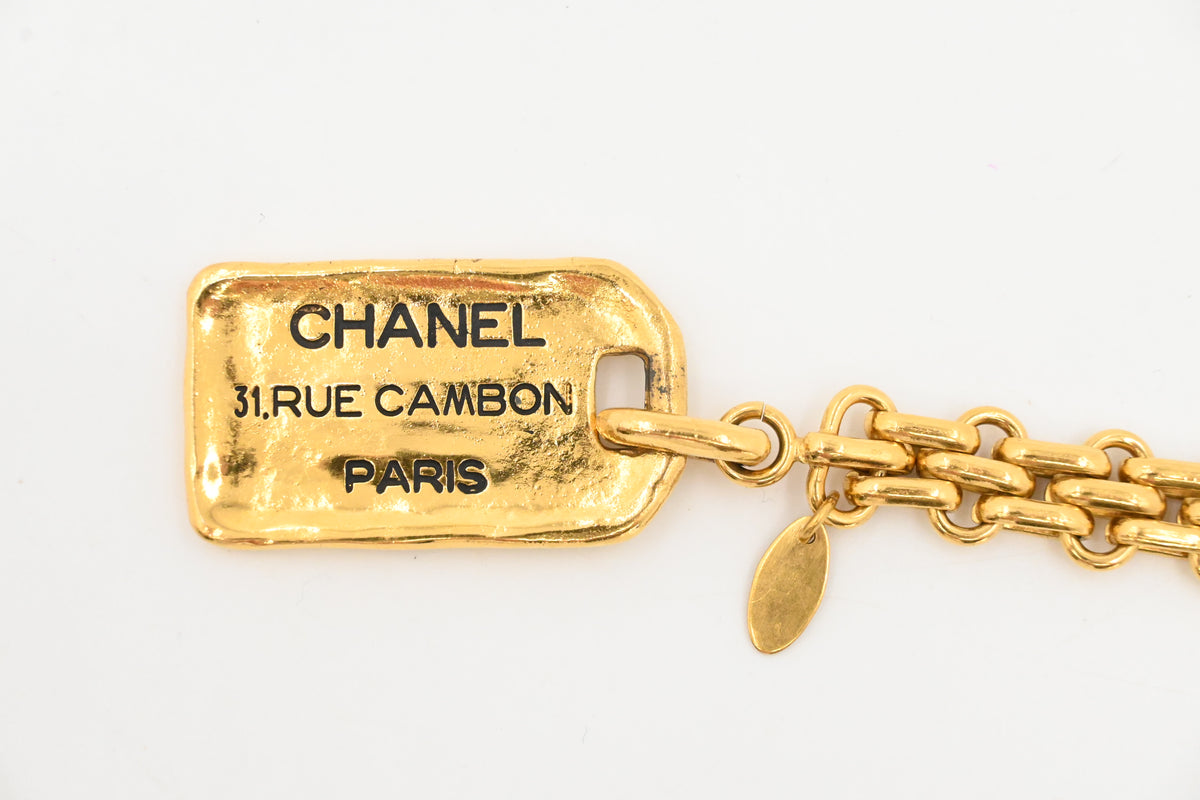 Chanel Tag Key Charm