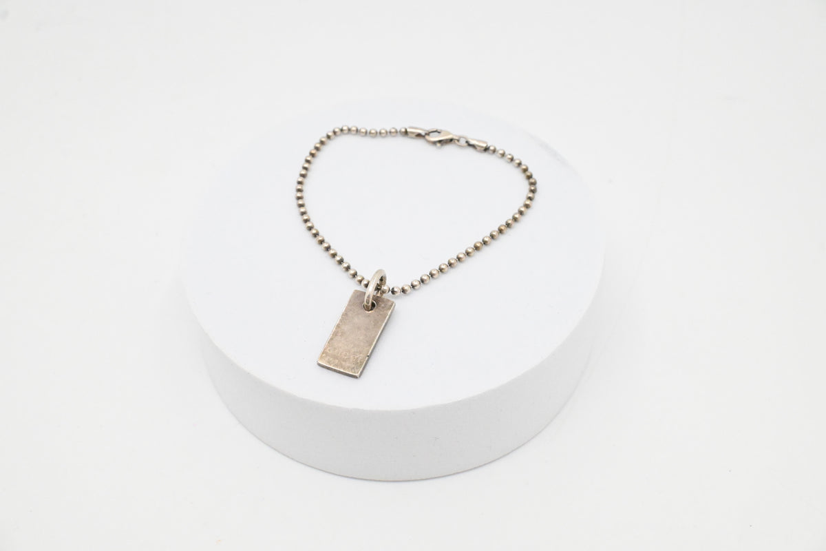 Gucci Ball Chain Bracelet in Sterling Silver