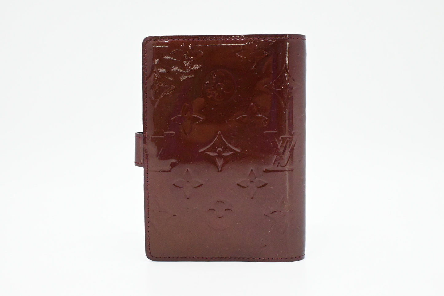 Louis Vuitton Agenda PM in Rouge Fauviste Vernis Leather