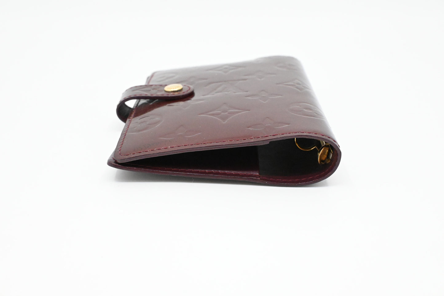 Louis Vuitton Agenda PM in Rouge Fauviste Vernis Leather