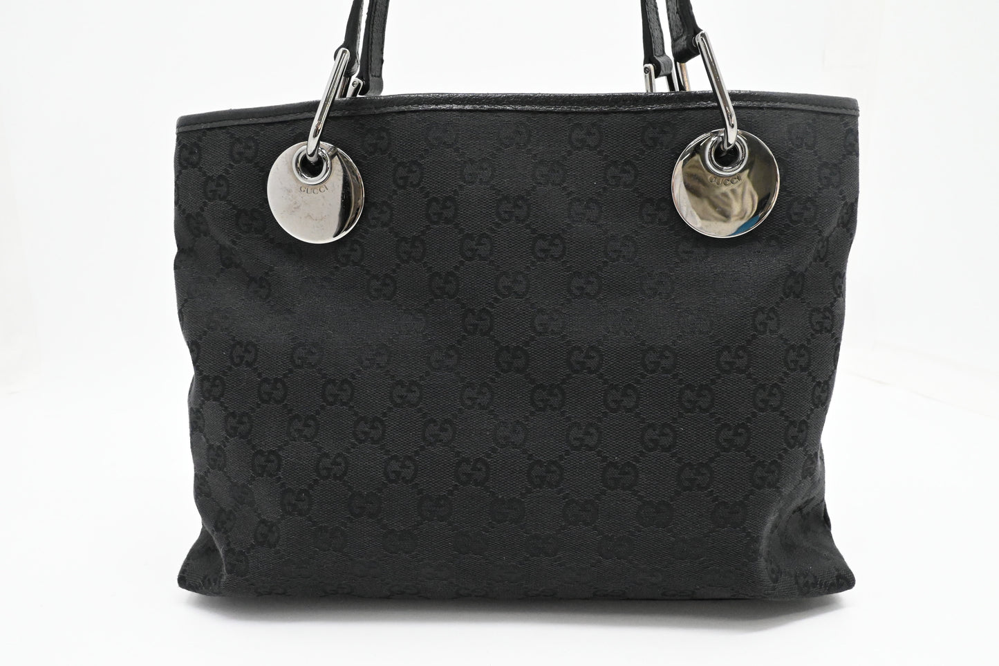 Gucci Tote in Black GG Canvas