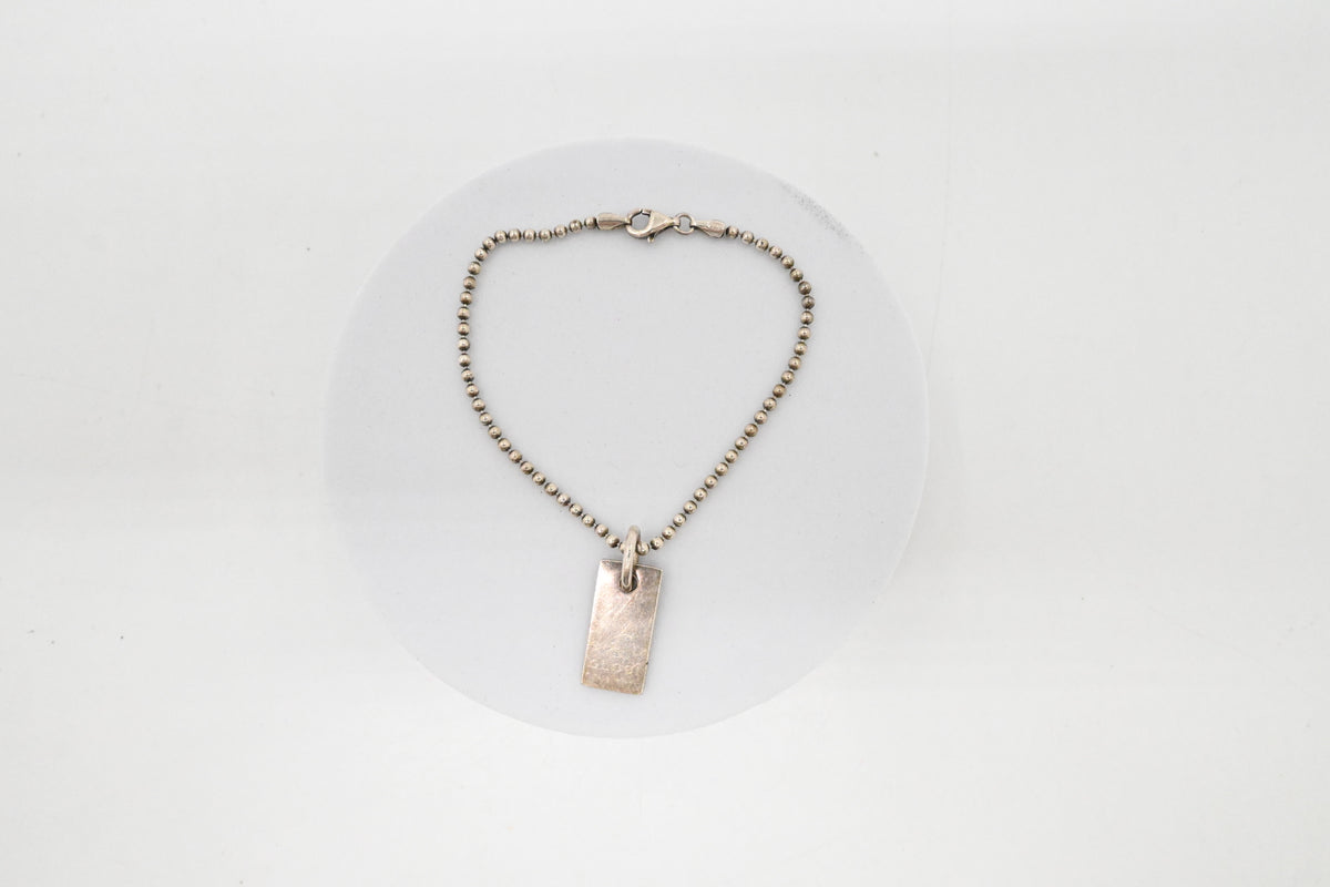 Gucci Ball Chain Bracelet in Sterling Silver