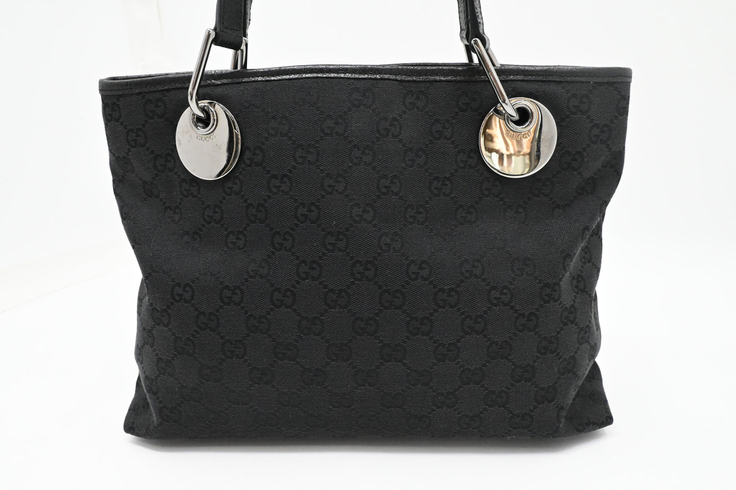 Gucci Tote in Black GG Canvas