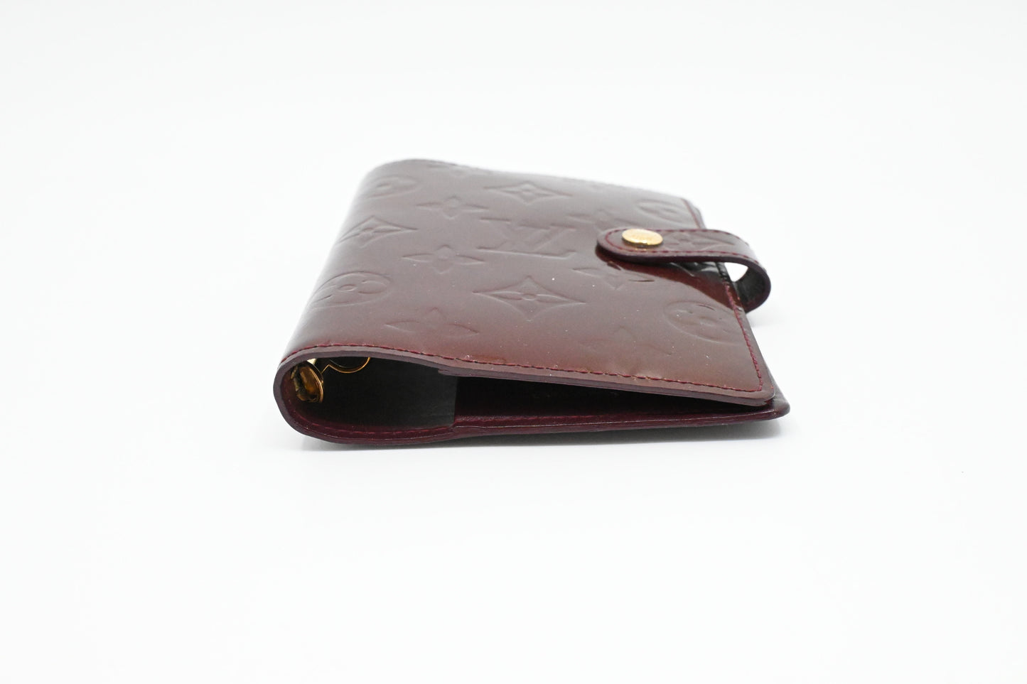 Louis Vuitton Agenda PM in Rouge Fauviste Vernis Leather
