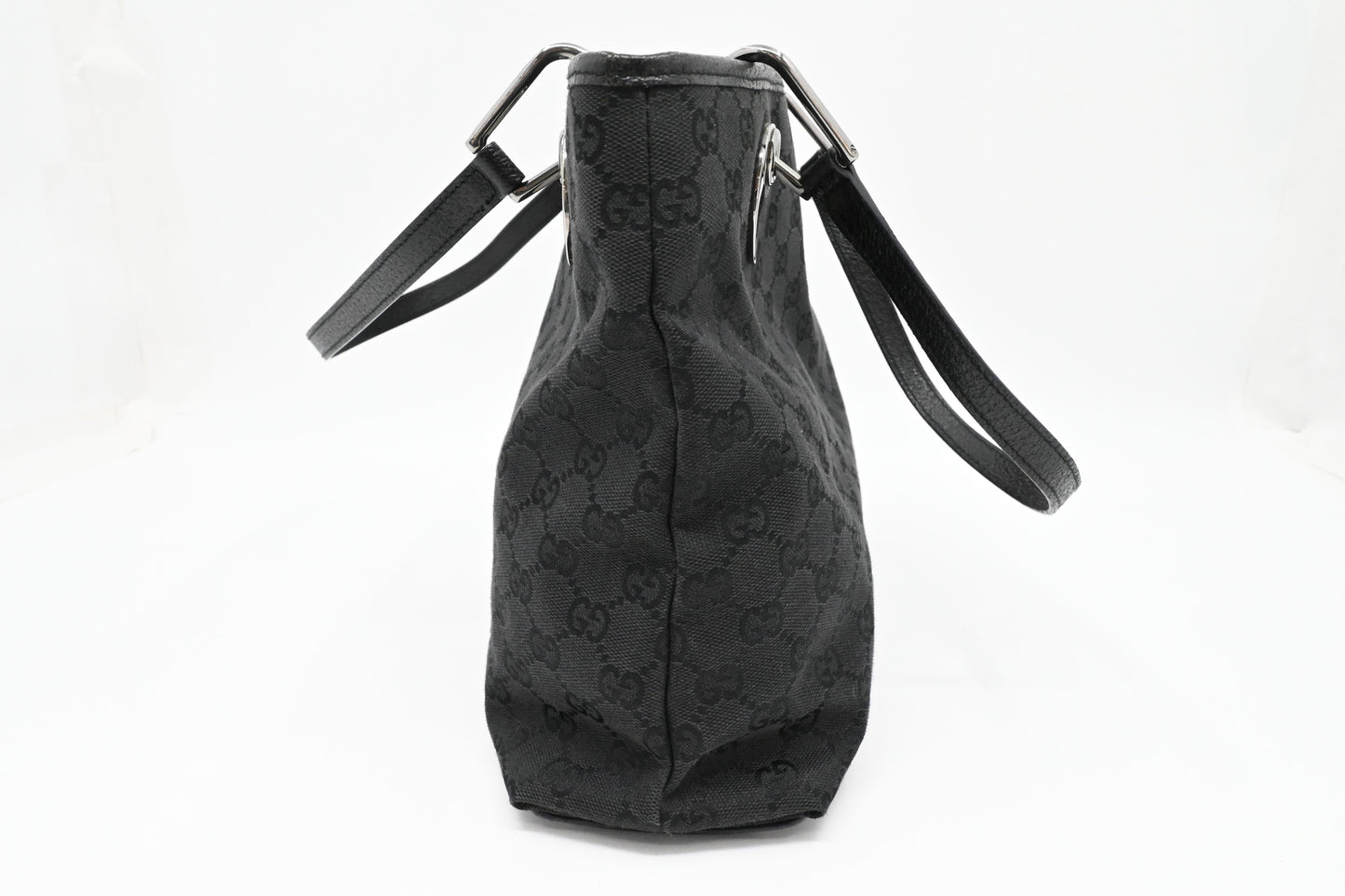 Gucci Tote in Black GG Canvas