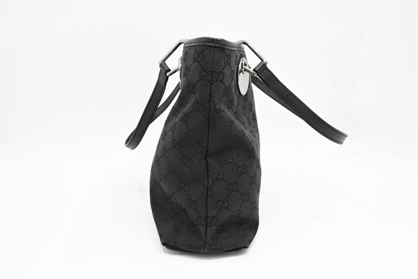 Gucci Tote in Black GG Canvas