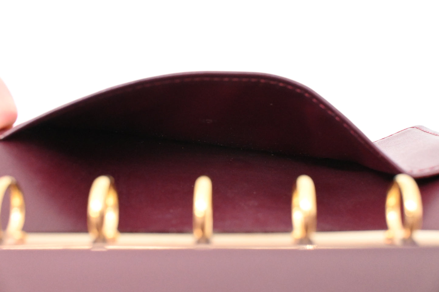 Louis Vuitton Agenda PM in Rouge Fauviste Vernis Leather