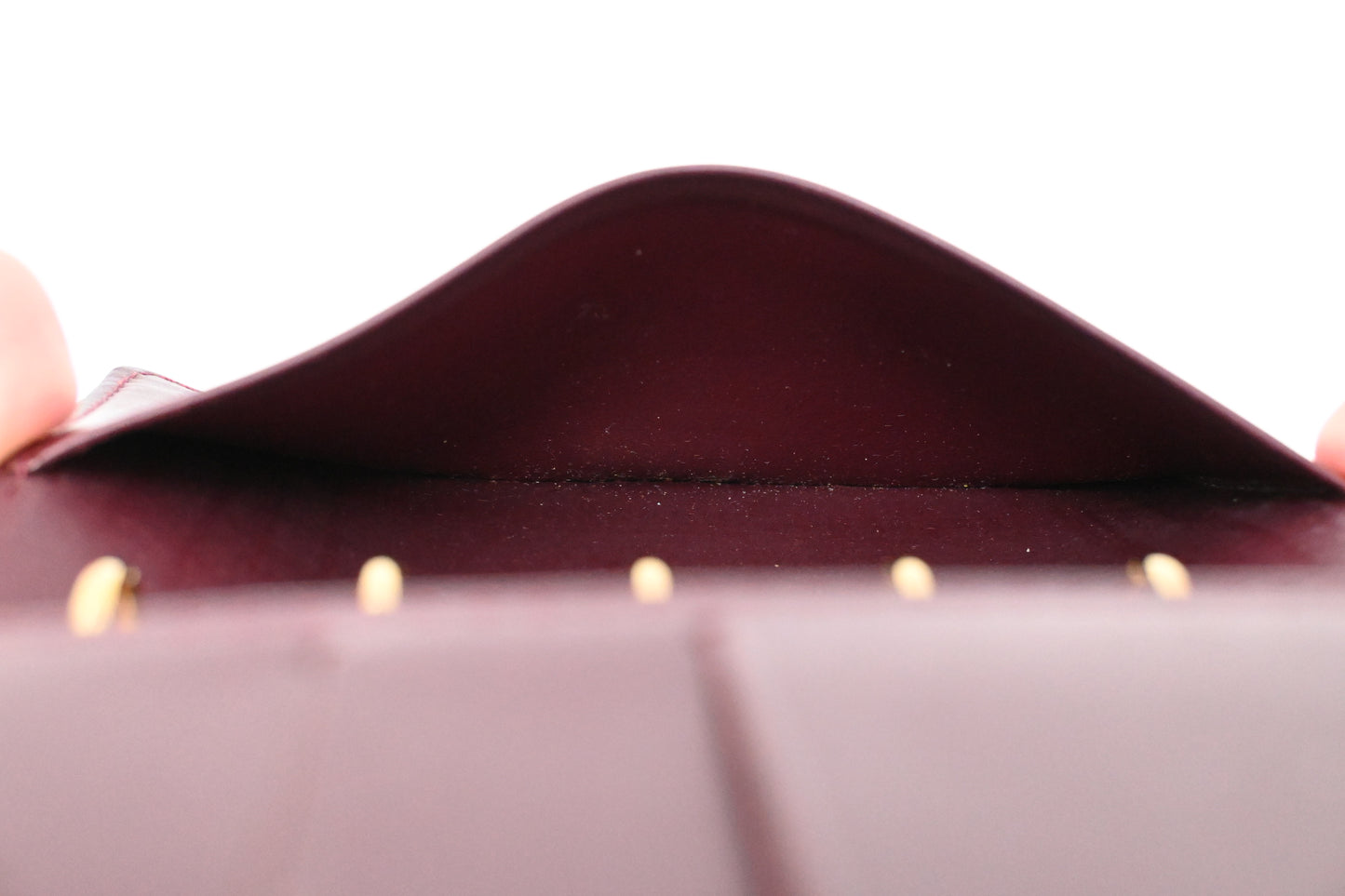 Louis Vuitton Agenda PM in Rouge Fauviste Vernis Leather