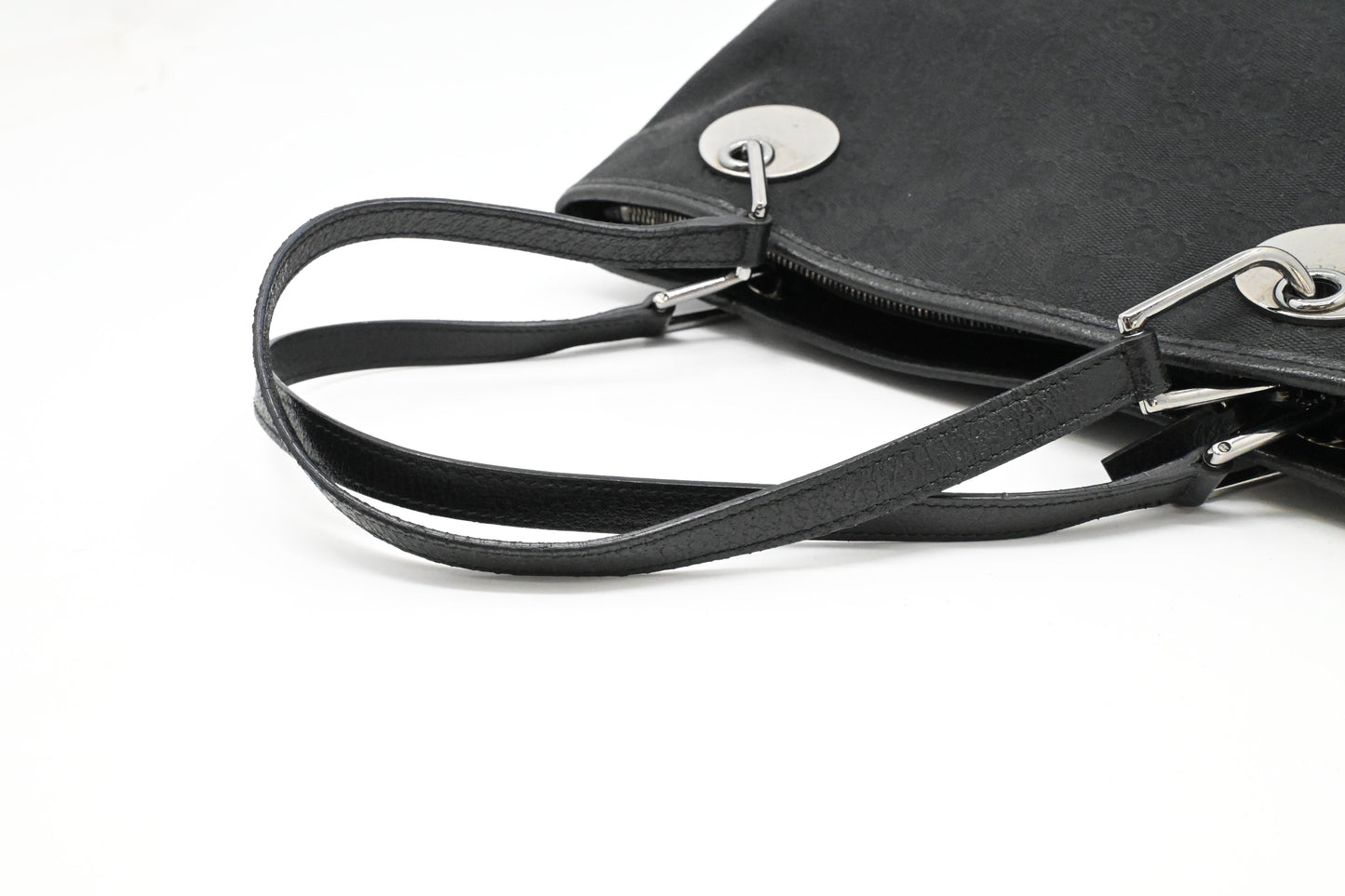 Gucci Tote in Black GG Canvas