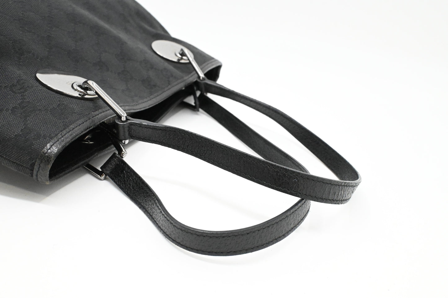 Gucci Tote in Black GG Canvas