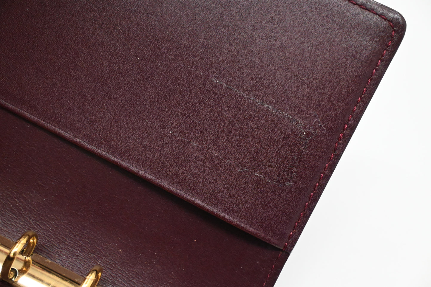 Louis Vuitton Agenda PM in Rouge Fauviste Vernis Leather