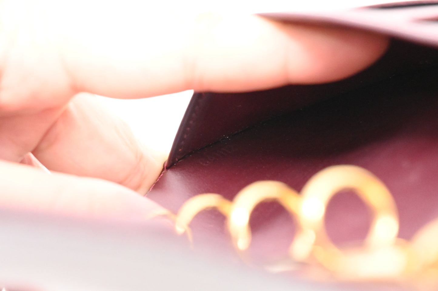 Louis Vuitton Agenda PM in Rouge Fauviste Vernis Leather