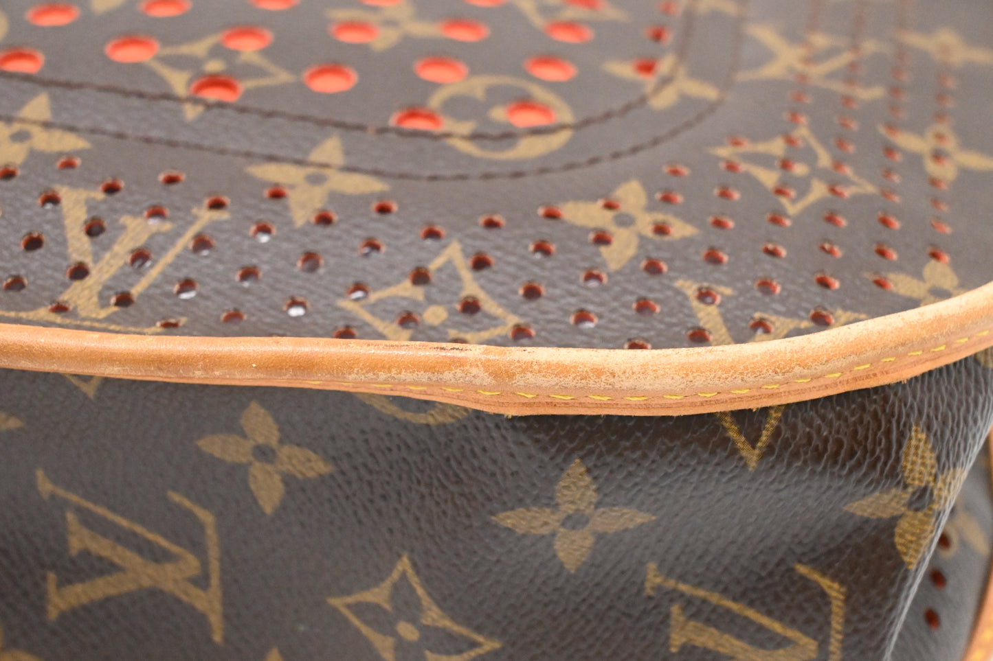 Louis Vuitton Limited Edition Musette in Perforated Monogram Canvas