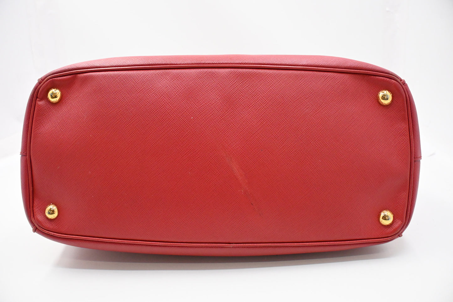 Prada Galleria in Red Saffiano Leather