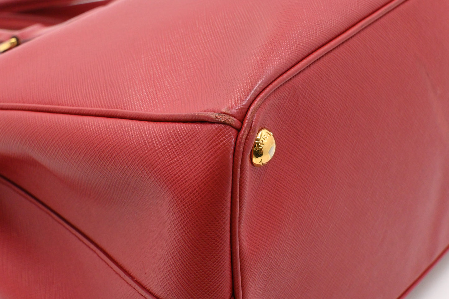 Prada Galleria in Red Saffiano Leather