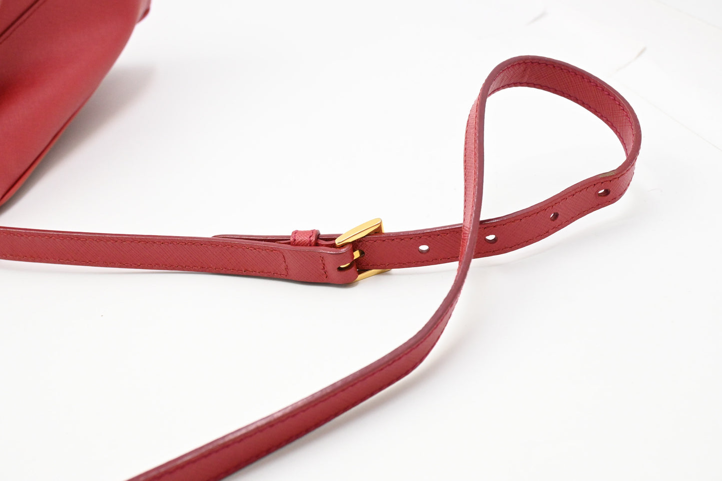 Prada Galleria in Red Saffiano Leather