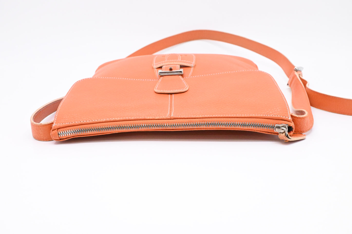 Loewe Crossbody in Orange Leather