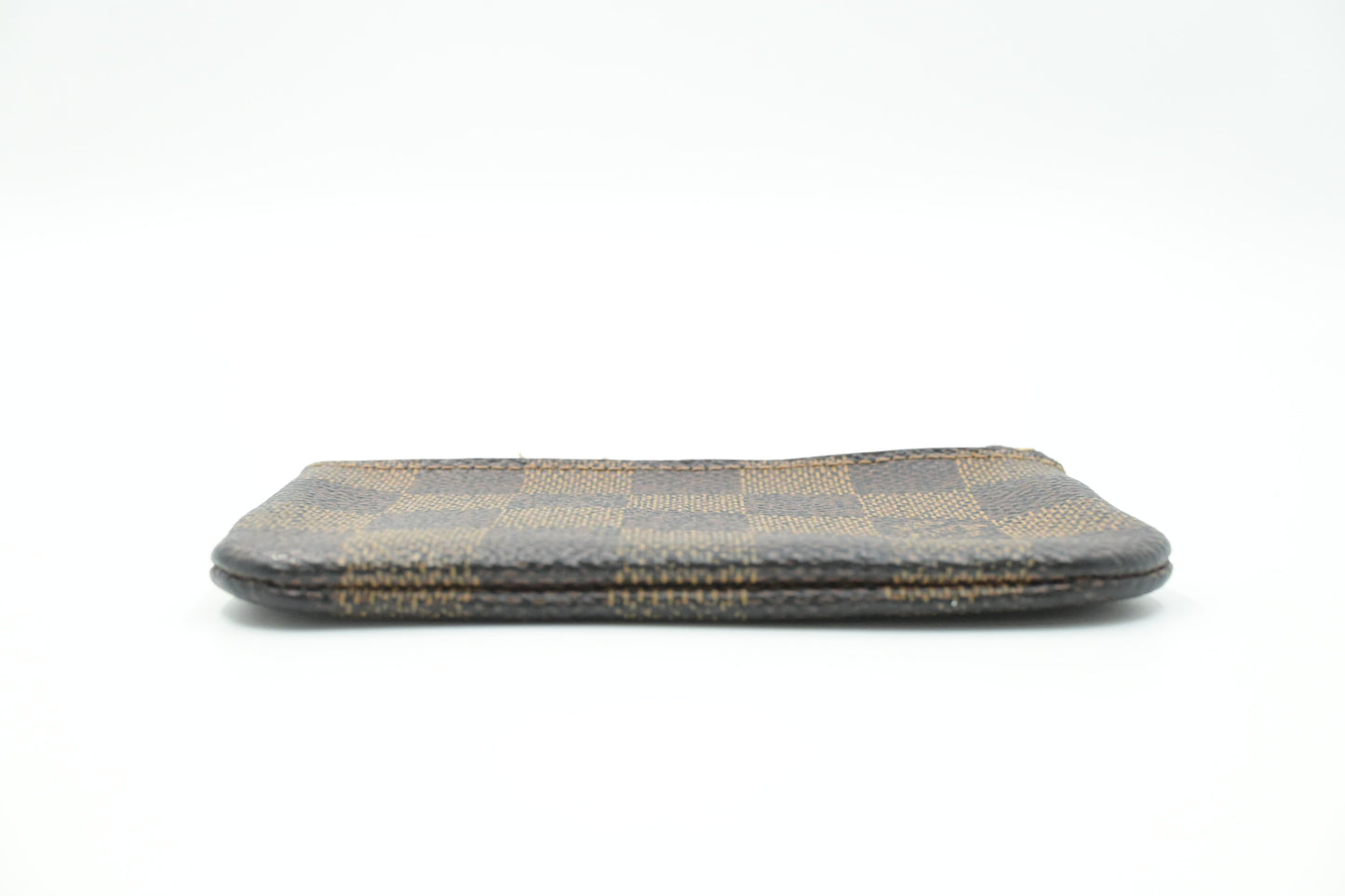 Louis Vuitton Pochette Cles in Damier Ebene Canvas