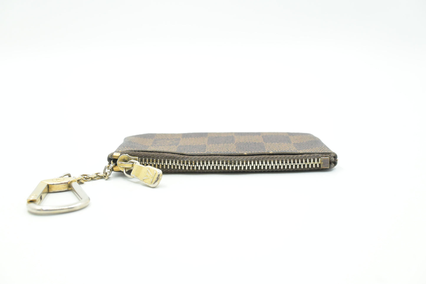 Louis Vuitton Pochette Cles in Damier Ebene Canvas