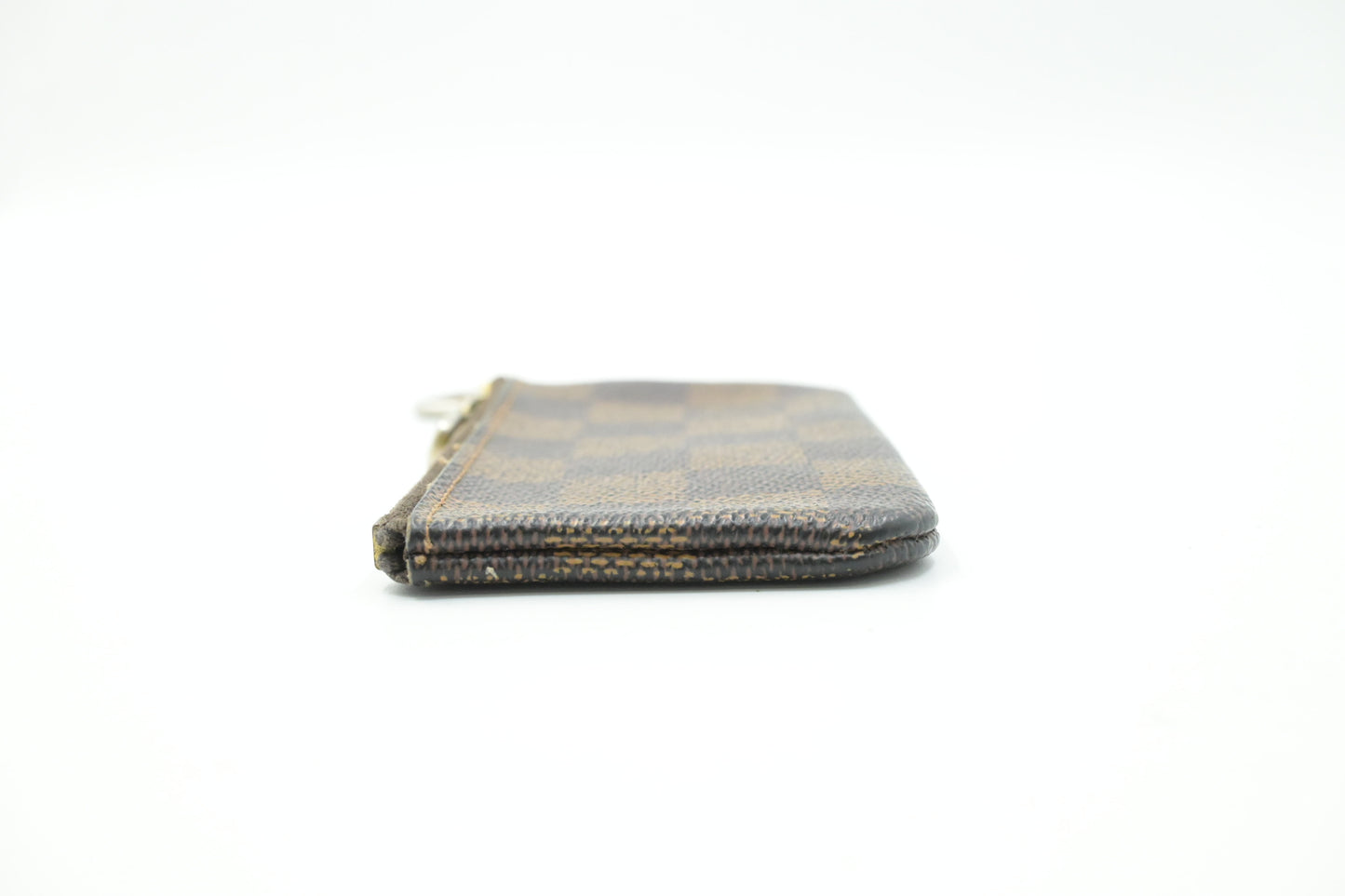Louis Vuitton Pochette Cles in Damier Ebene Canvas