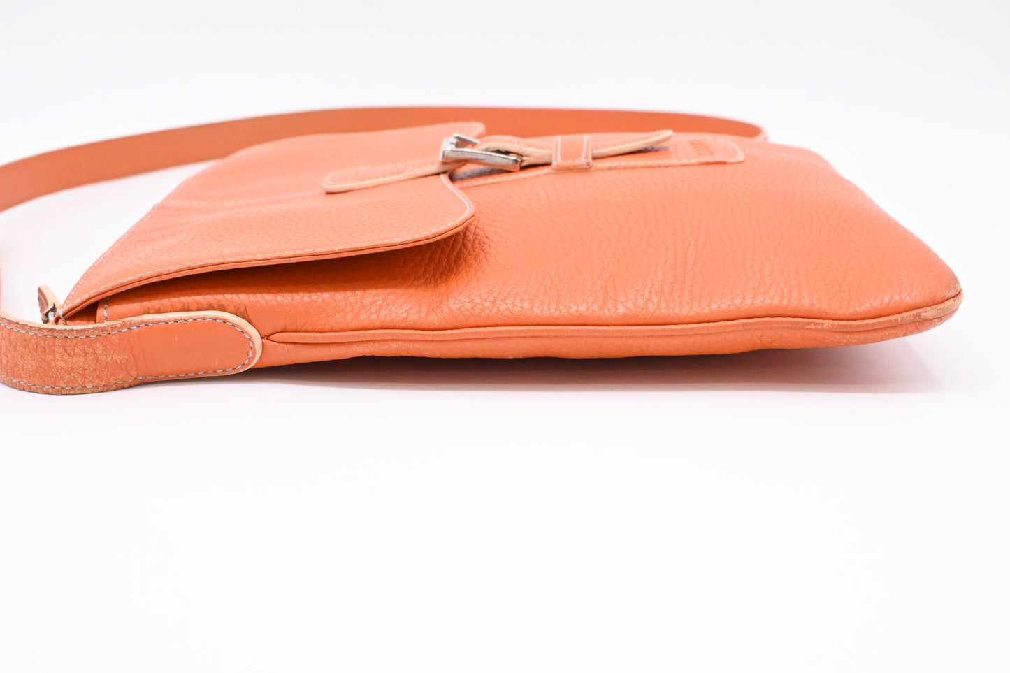 Loewe Crossbody in Orange Leather