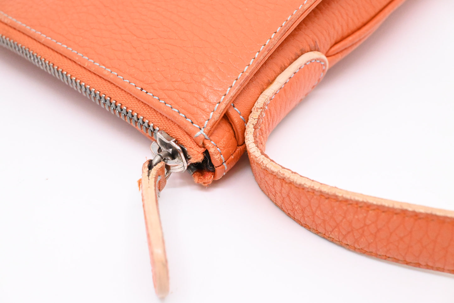 Loewe Crossbody in Orange Leather