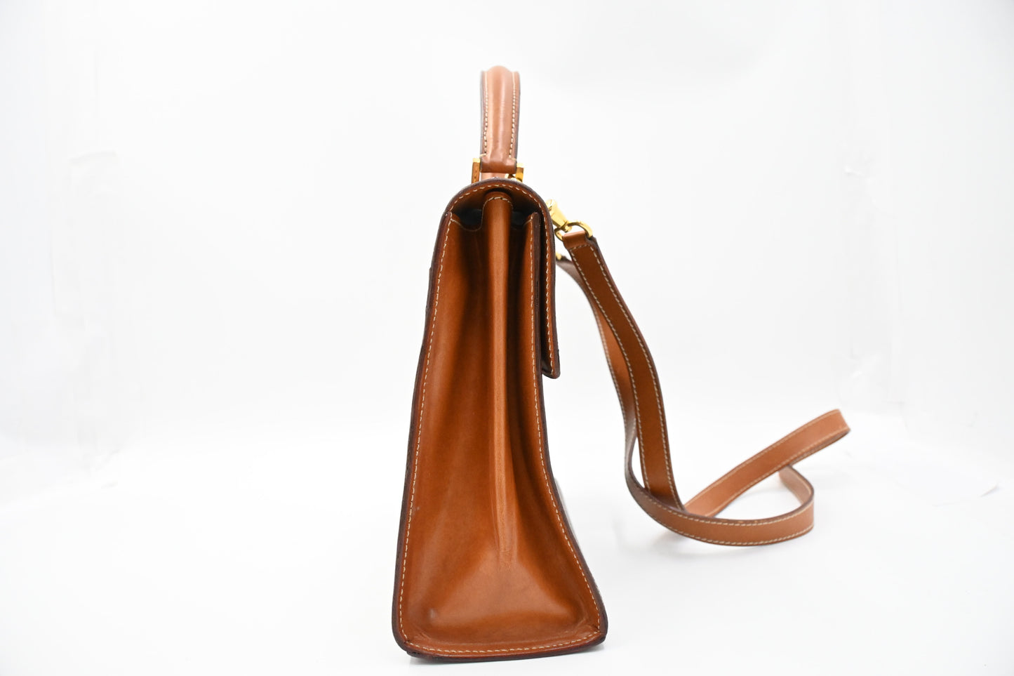 Celine 2way Bag in Brown Macadam Canvas