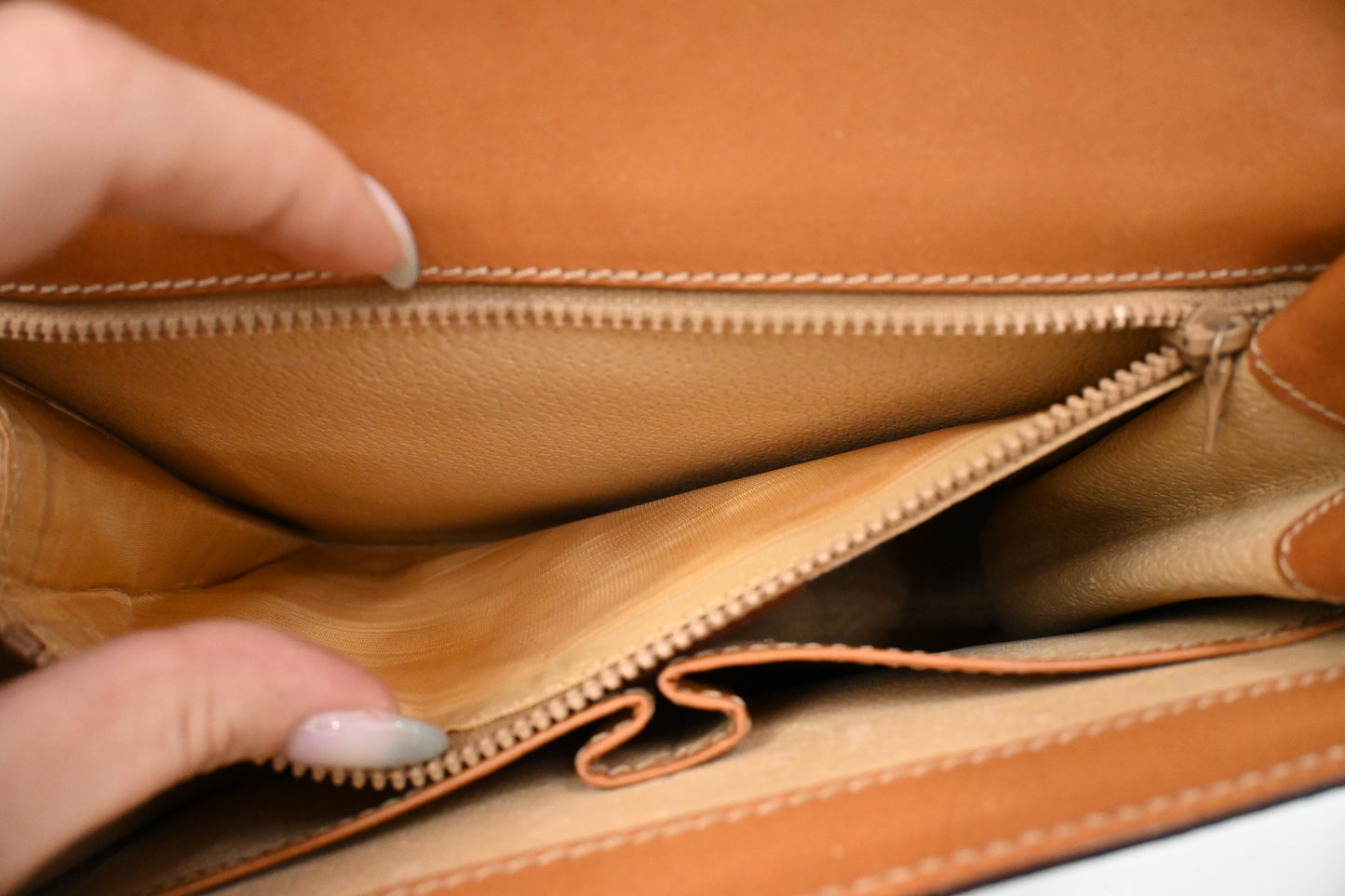 Celine 2way Bag in Brown Macadam Canvas