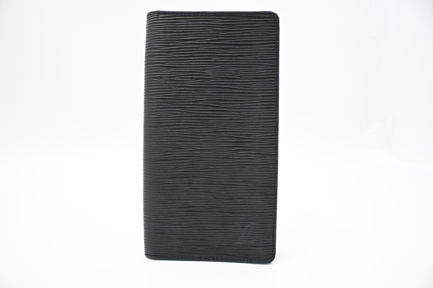 Louis Vuitton Long Bifold Wallet in Black Epi Leather