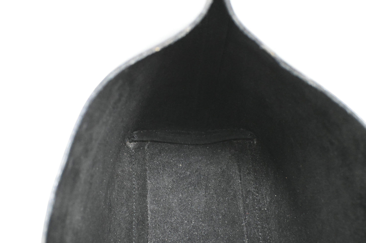 Gucci Bamboo Shoulder Bag in Black Leather