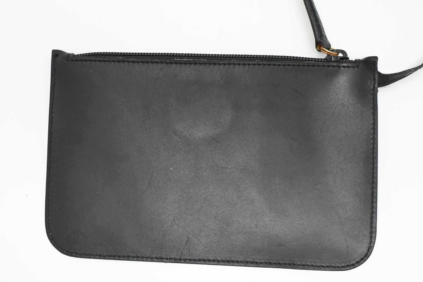 Gucci Bamboo Shoulder Bag in Black Leather
