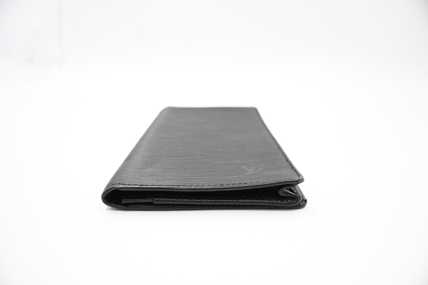 Louis Vuitton Long Bifold Wallet in Black Epi Leather