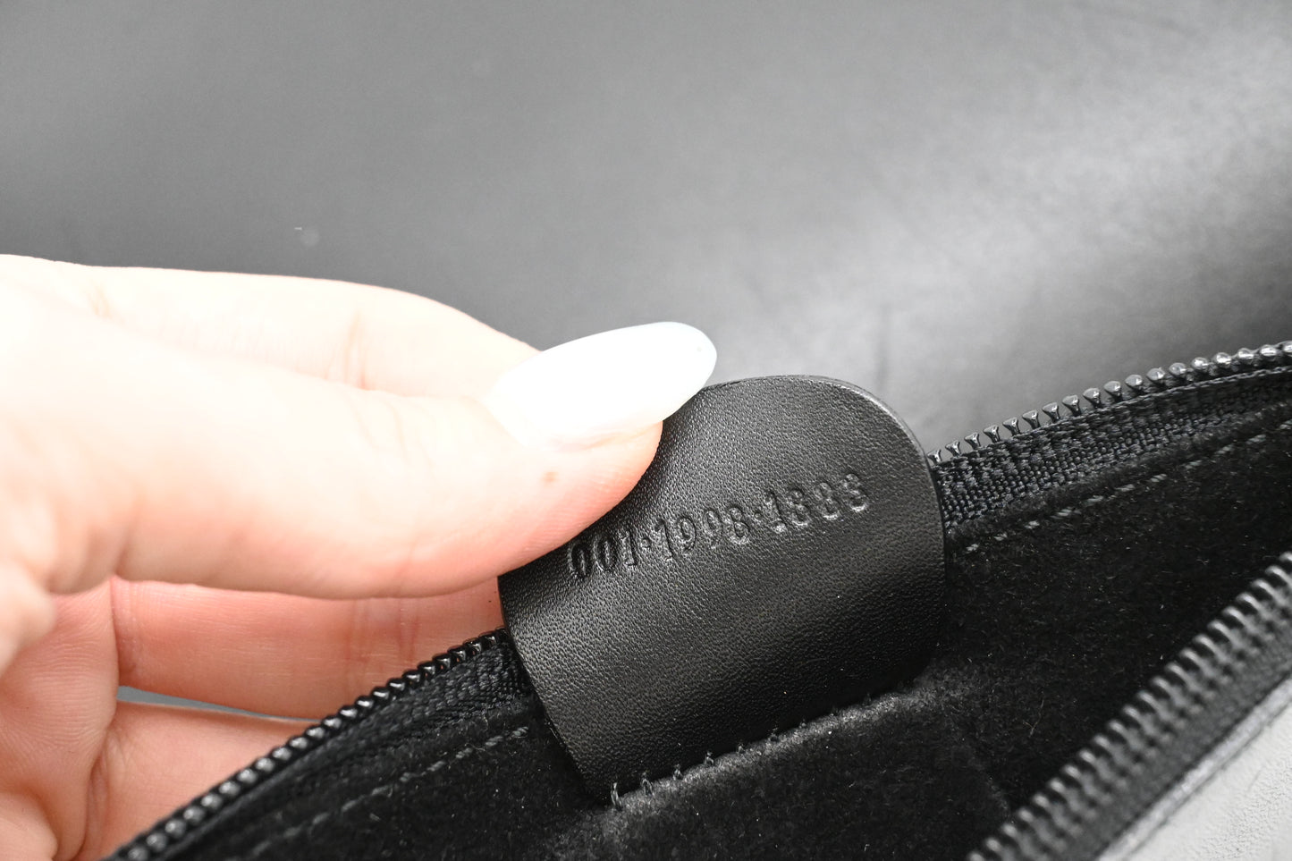 Gucci Bamboo Shoulder Bag in Black Leather