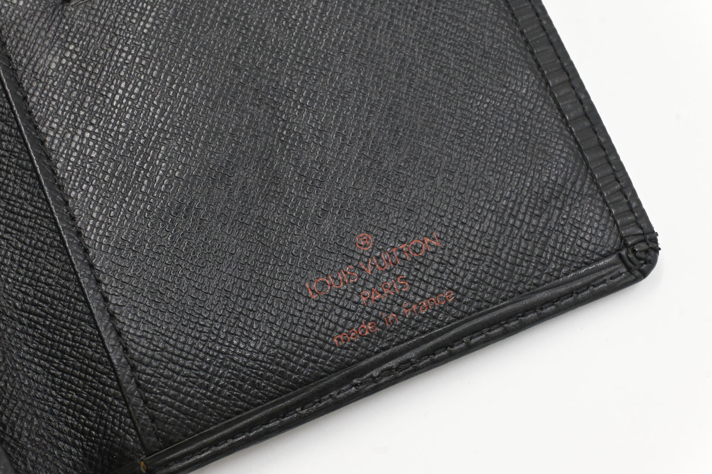 Louis Vuitton Long Bifold Wallet in Black Epi Leather