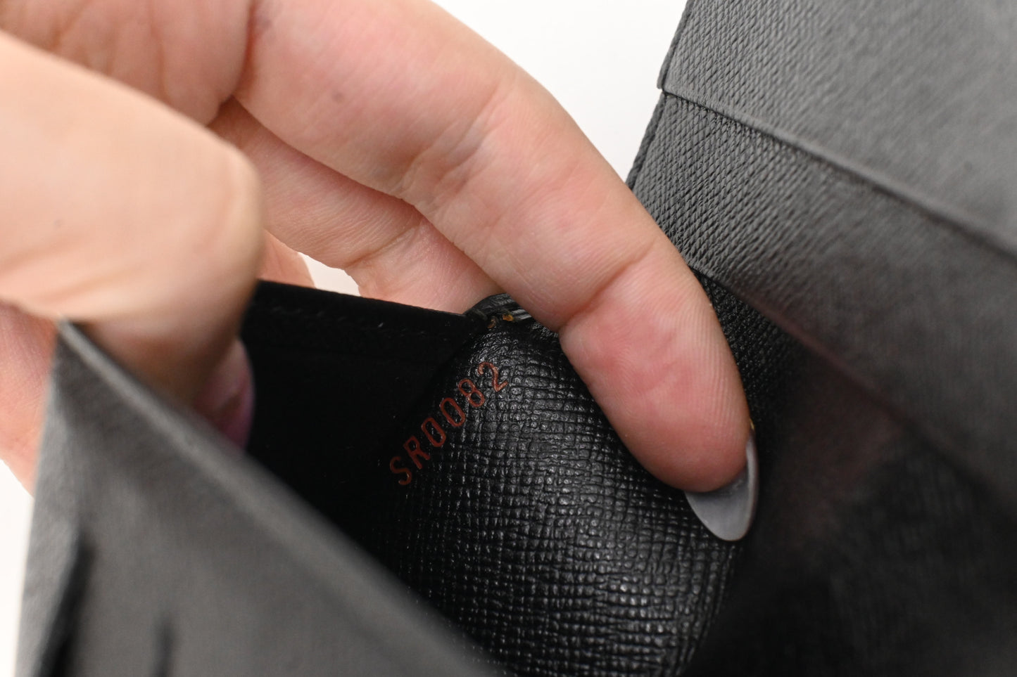 Louis Vuitton Long Bifold Wallet in Black Epi Leather
