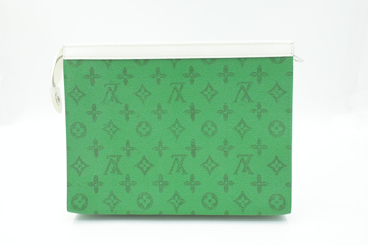 Louis Vuitton Pochette Voyage MM in Green Monogram Canvas