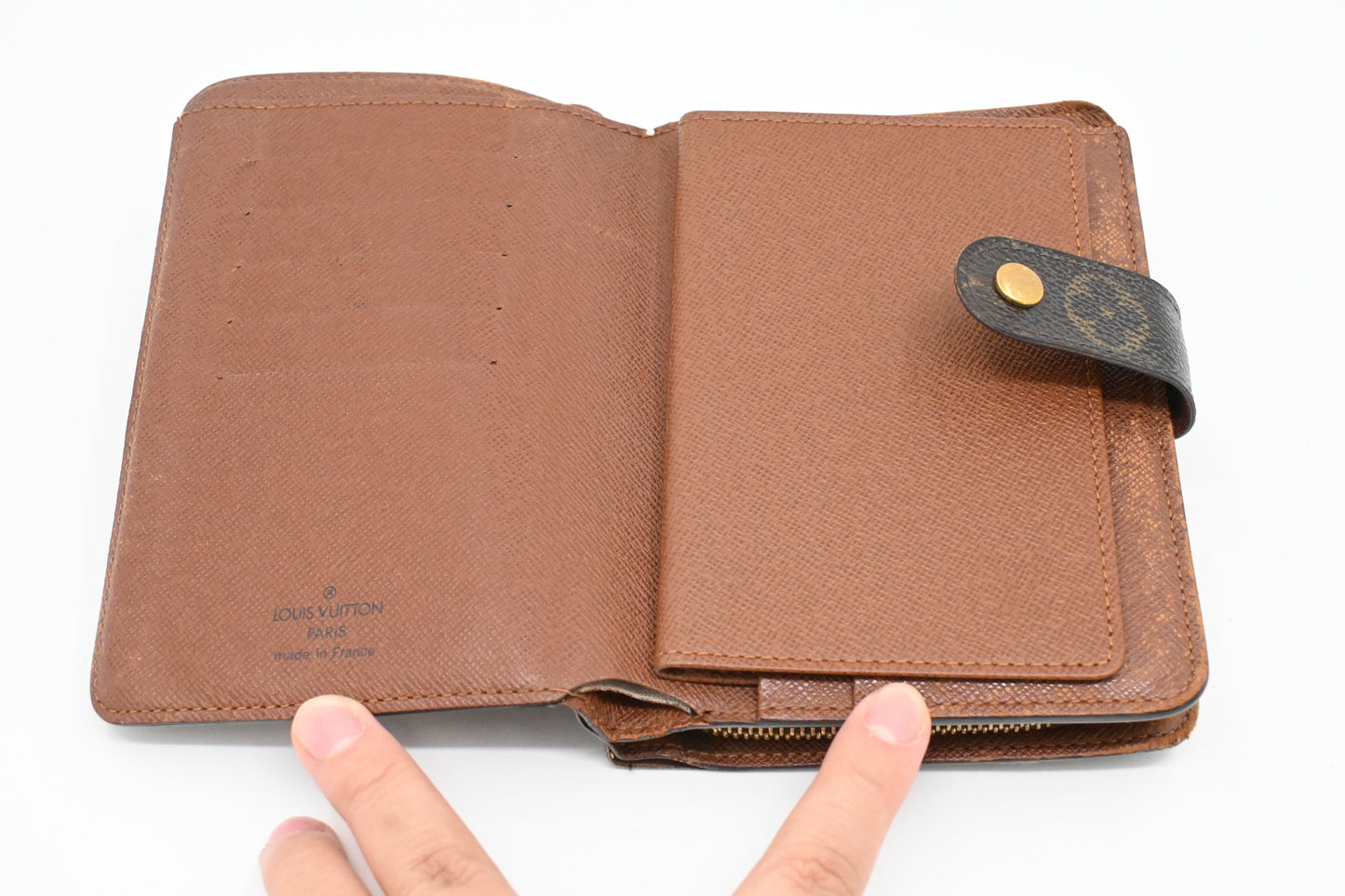 Louis Vuitton Porte Papier Zippe Wallet in Monogram Canvas