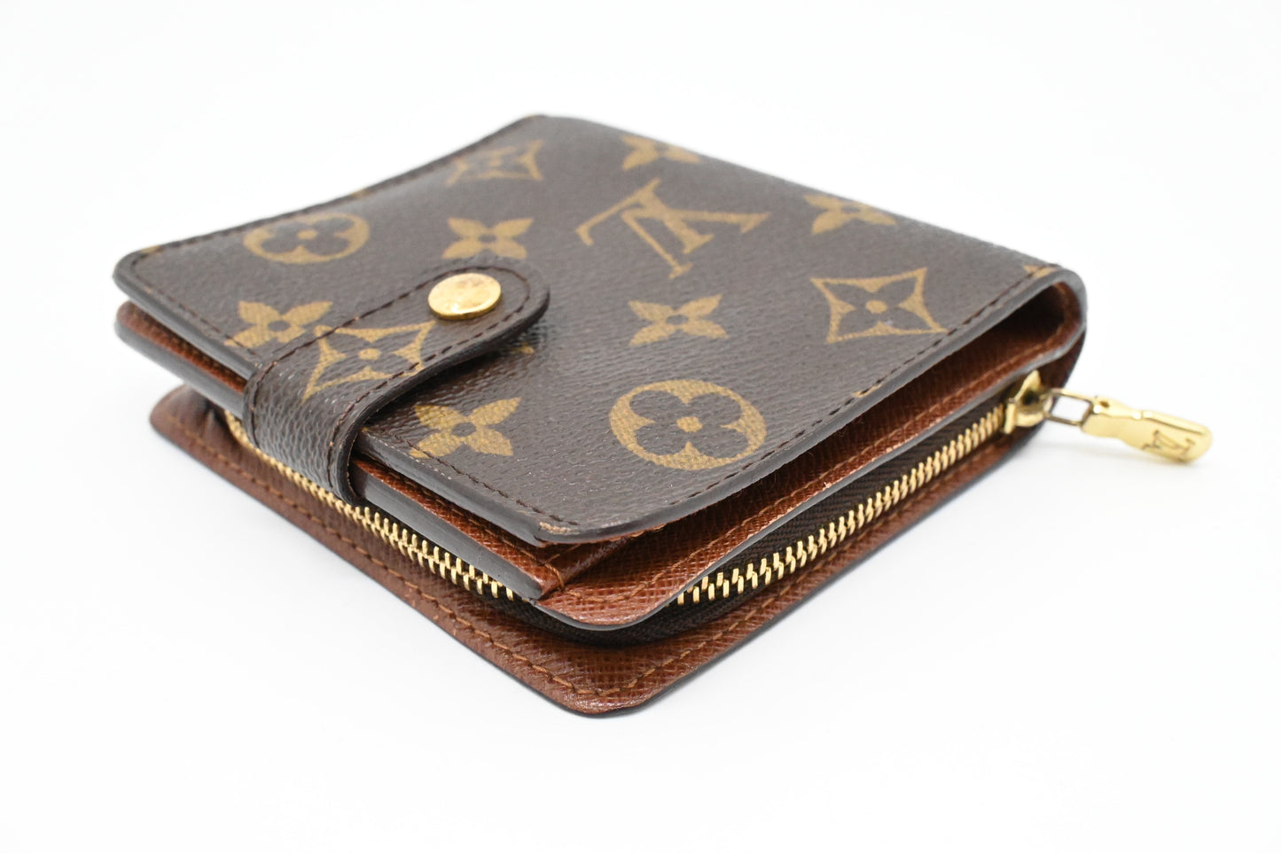 Louis Vuitton Compact Zippy Wallet in Monogram Canvas