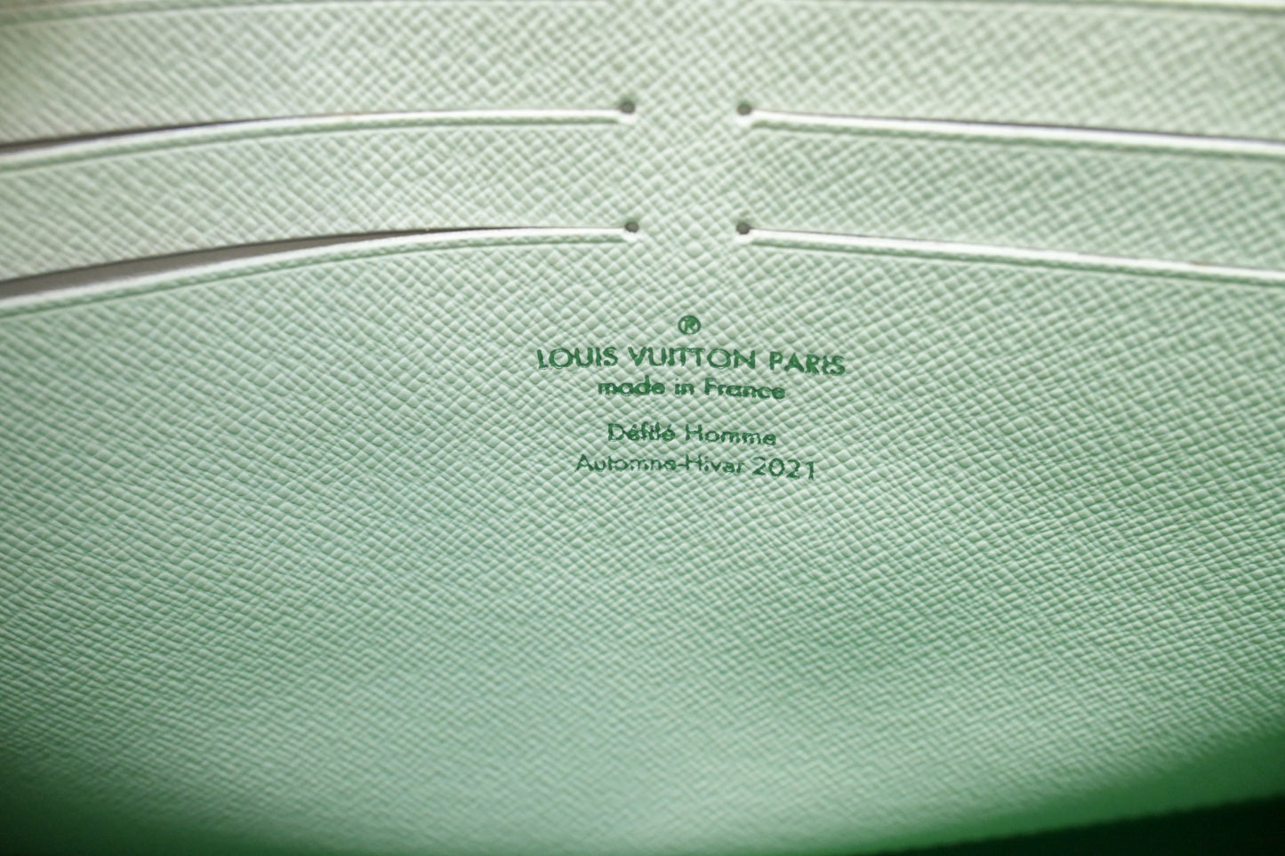 Louis Vuitton Pochette Voyage MM in Green Monogram Canvas