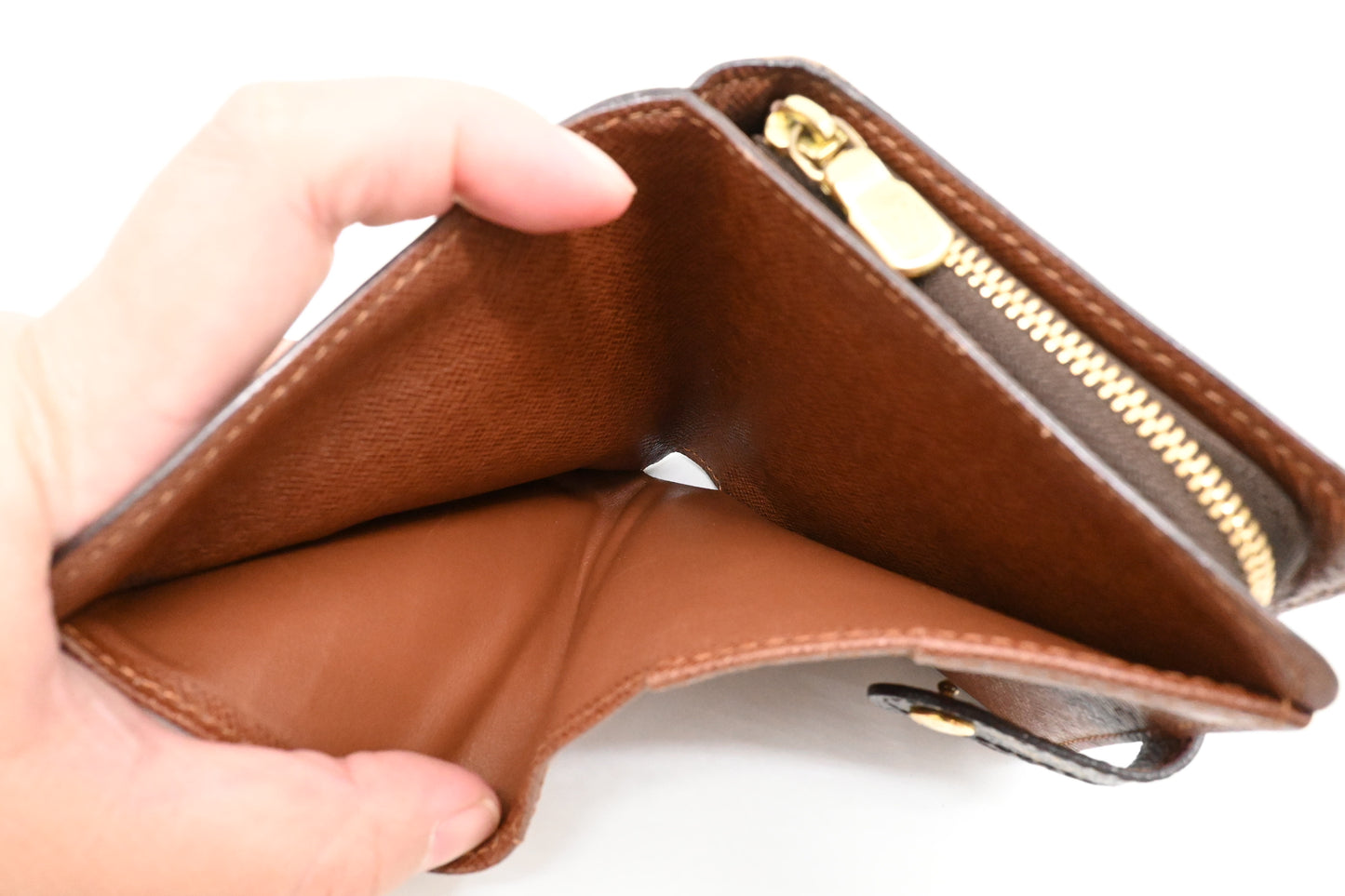 Louis Vuitton Compact Zippy Wallet in Monogram Canvas