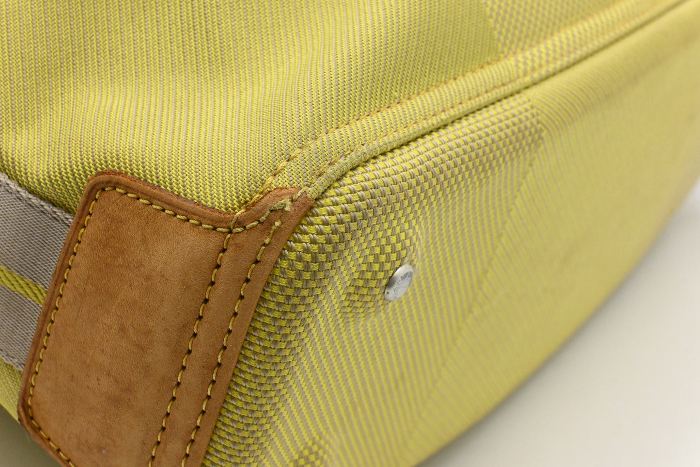 Louis Vuitton America's Cup Volunteer Shoulder Bag in Green Damier Geant Canvas