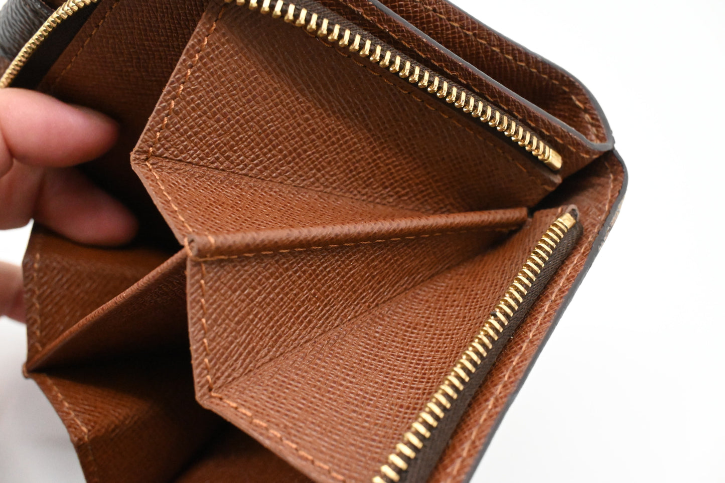 Louis Vuitton Compact Zippy Wallet in Monogram Canvas