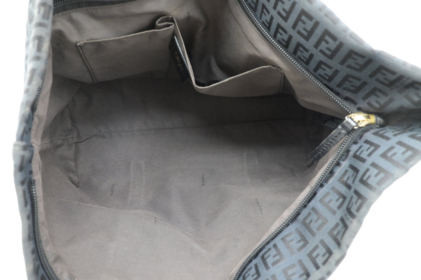 Fendi Tote Bag in Black Zucchino Canvas