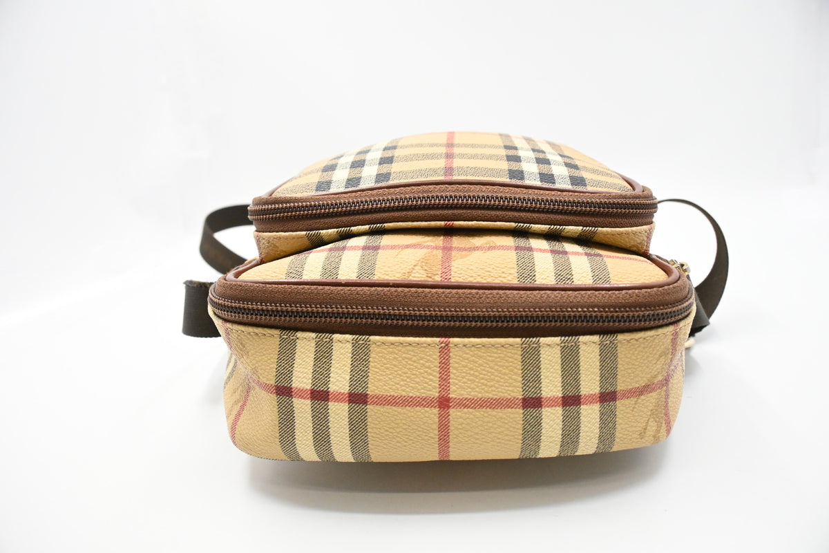 Burberry Crossbody in Check Canvas