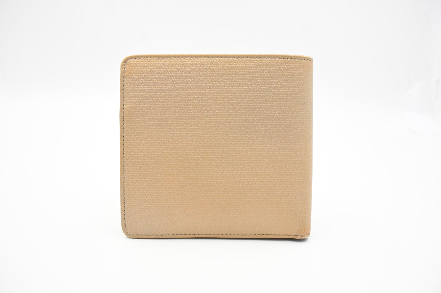 Chanel Bifold Wallet in Beige Leather