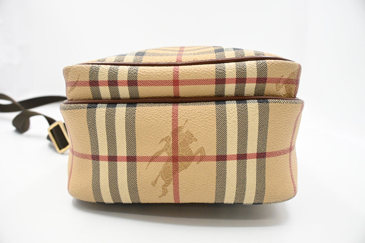 Burberry Crossbody in Check Canvas